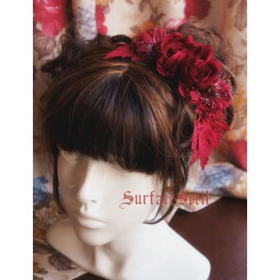 Surface Spell Gothic Rose Daisy Headdress